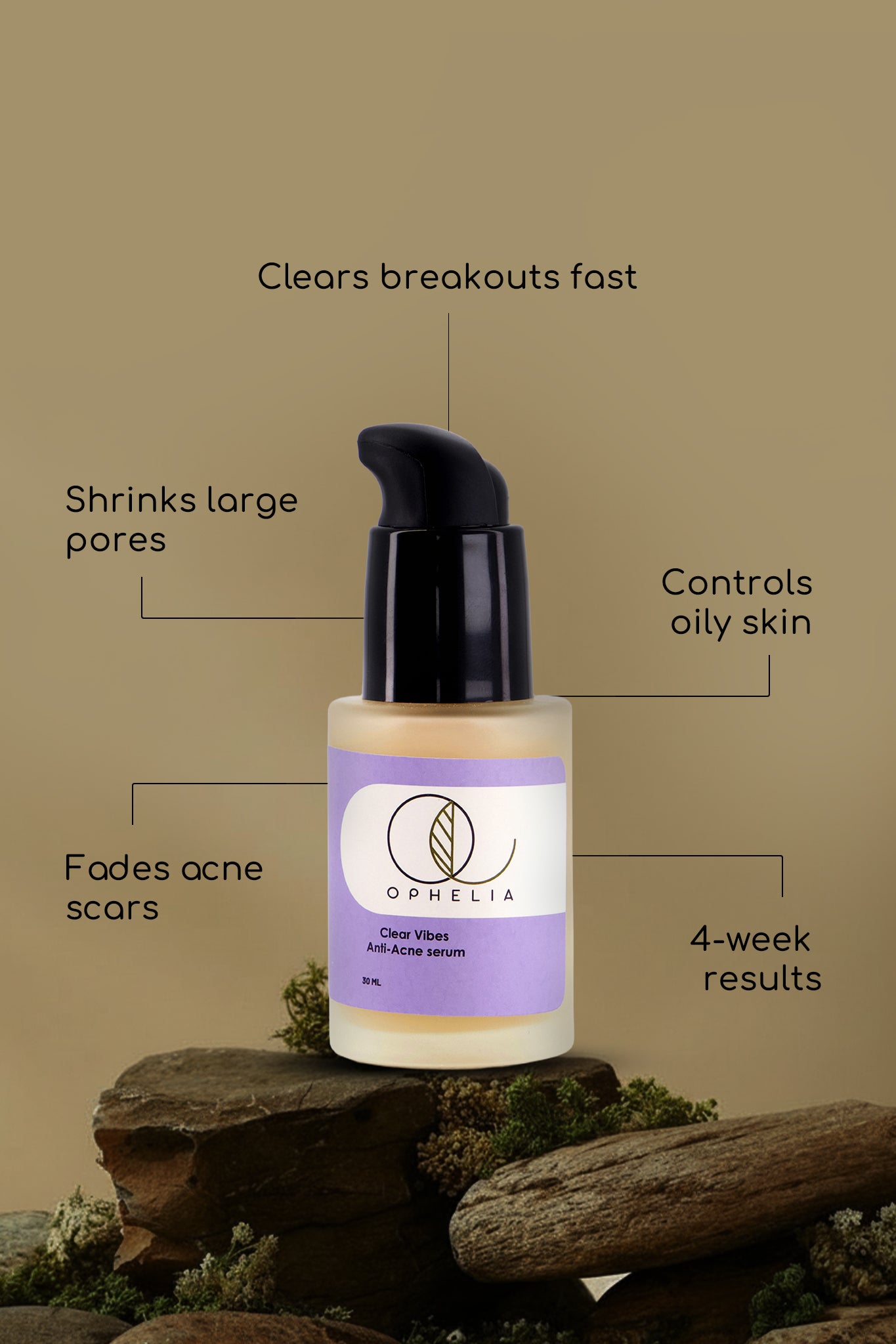 Clear Vibes Anti - Acne Serum - Ophelia