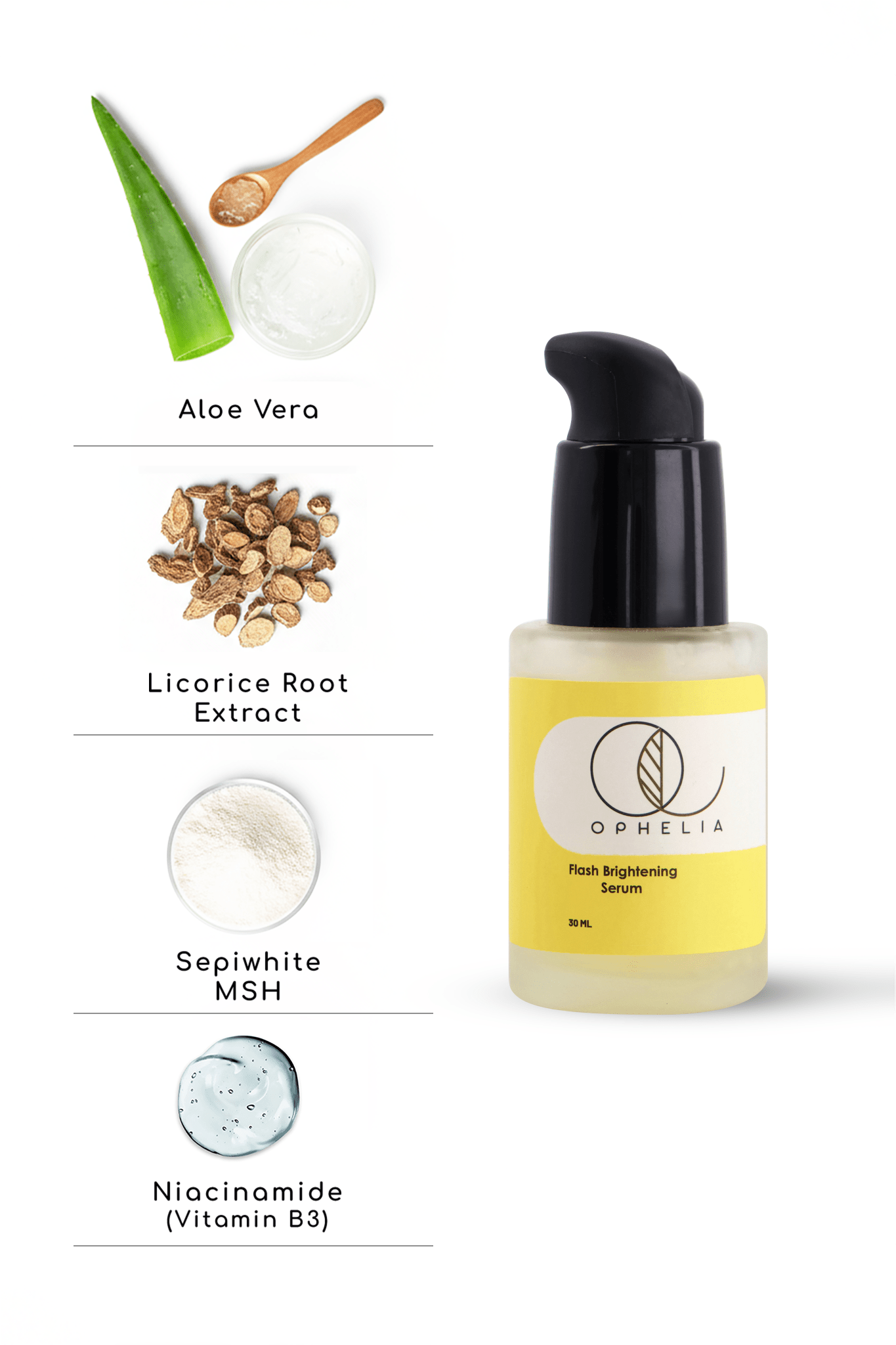 Flash Brightening Serum - Ophelia